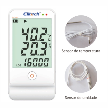 Data logger de temperatura e umidade