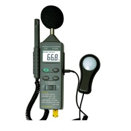 Termo-Higro-Decibelímetro-Luxímetro IF8820 - InstruFiber