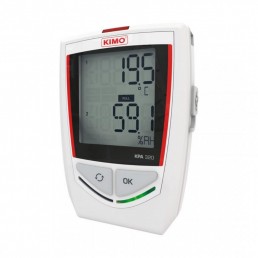 Datalogger Para Medição De Temperatura, Umidade, Pressão Barométrica Mod. KPA320 Marca Kimo - InstruFiber