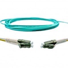 Cordão Óptico Duplex MM Acqua OM4 50/125µ LC-PC/LC-PC 10m - InstruFiber