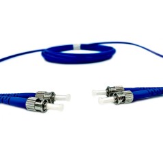 Cordão Óptico Duplex Monomodo SM 9/125µ ST-PC/ST-PC 2,5M - InstruFiber