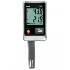 TESTO175H1 DATA LOGGER DE TEMPERATURA E UMIDADE DE 2 CANAIS COM SENSOR DE UMIDADE EXTERNO - INSTRUFIBER