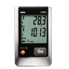 TESTO176P1 -  DATALOGGER DE TEMPERATURA, UMIDADE E PRESSÃO - INSTRUFIBER