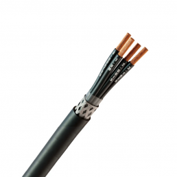 CABO COMANDO HEPR BLINDADO EM MALHA SCI 4 X 16,00 MM2 PRETO - INSTRUFIBER