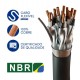 CABO INSTRUMENTAÇÃO/SINAL 6X2X1,00 MM² BLINDAGEM INDIVIDUAL E TOTAL + DRENO PRETO - INSTRUFIBER