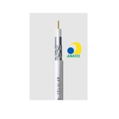 CABO COAXIAL SERIE 06 CEL 60% MALHA BRANCO 300M - INSTRUFIBER