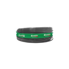 CABO COAXIAL RF 0.4X2.5+BIP 80% MALHA 100M PRETO - INSTRUFIBER