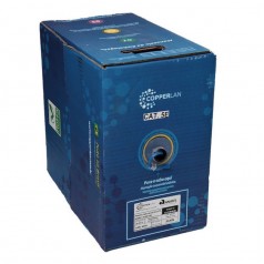 Cabo de Rede Cat.5e UTP 4PX24AWG CM Azul (Caixa com 305 metros) - INSTRUFIBER