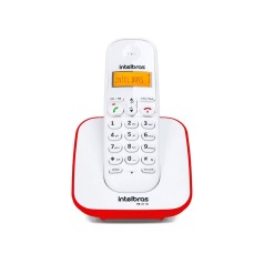 TELEFONE SEM FIO DIGITAL INTELBRAS TS 3110 VERMELHO - INSTRUFIBER