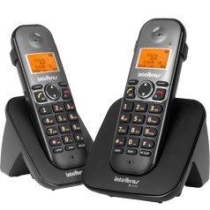 TELEFONE SEM FIO COM RAMAL INTELBRAS TS 5122 - INSTRUFIBER