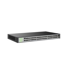 SWITCH GERENCIAVEL 48 PORTAS GIGA + 2 PORTAS SFP S2050G-A - INSTRUFIBER