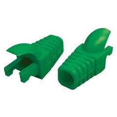 CAPA COVER PARA CONECTOR RJ45 MACHO VERDE - INSTRUFIBER