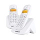 TELEFONE SEM FIO DIGITAL COM RAMAL ADICIONAL TS 3112 BRANCO - INSTRUFIBER