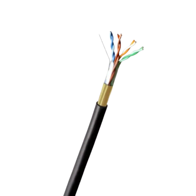 Cabo de Rede Cat5e Blindado Externo - INSTRUFIBER