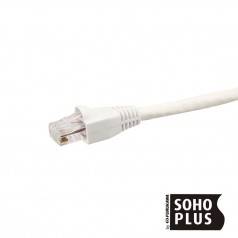 Patch Cord CAT6 UTP Branco SohoPlus Gigabit - INSTRUFIBER