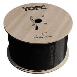 Bobina Cabo Drop Flat YOFC 1FO 1km LSZH - INSTRUFIBER