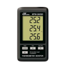 Registrador de Dados Datalogger de Temperatura com 3 Canais MTM380 - INSTRUFIBER