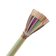 Cabo Manga 20X24 Awg Blindado Malha de Cobre Verde/Palha - INSTRUFIBER