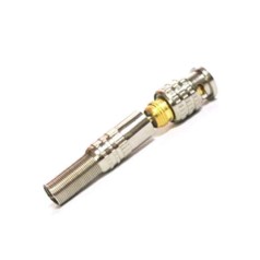 CONECTOR BNC GOLD 6MM PARAFUSO COM MOLA - INSTRUFIBER