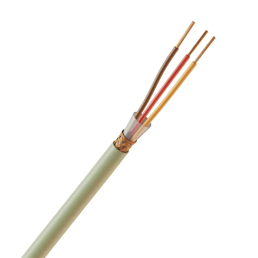 Cabo Manga 3X22 Awg Blindado Malha de Cobre Verde/Palha - INSTRUFIBER