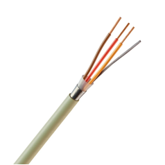 Cabo Manga 3X26 Awg Blindado Fita Aluminizada Verde/Palha - INSTRUFIBER