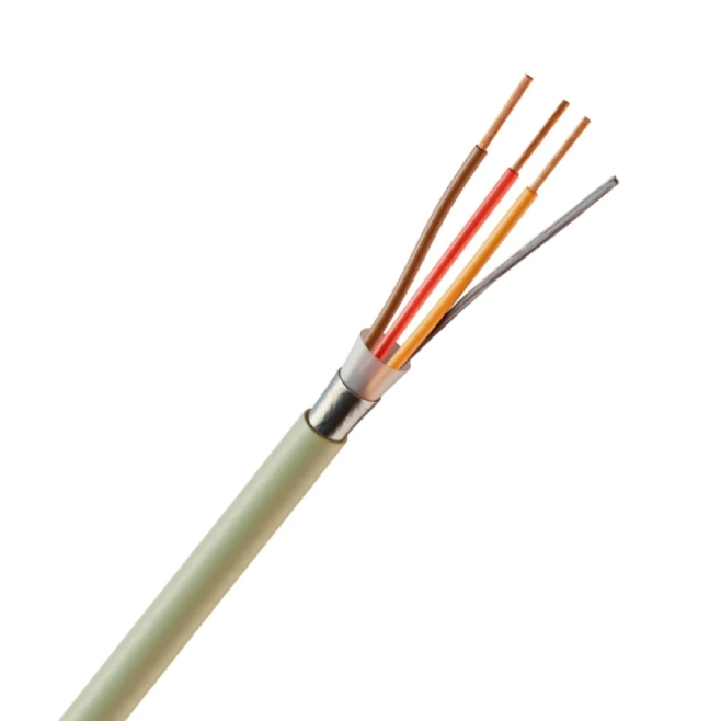 Cabo Manga 3X22 Awg Blindado Fita Aluminizada Verde/Palha - INSTRUFIBER