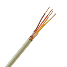 Cabo Manga 4X22 Awg Blindado Malha de Cobre Verde/Palha - INSTRUFIBER