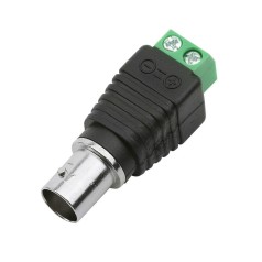 CONECTOR BNC FEMEA COM BORNE - ENCARTELADO COM 5 PÇS - INSTRUFIBER