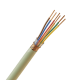 Cabo Manga 6X26 Awg Blindado Malha de Cobre Verde/Palha - INSTRUFIBER