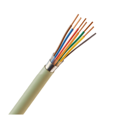 Cabo Manga 6X22 Awg Blindado Fita Aluminizada Verde/palha - INSTRUFIBER