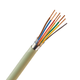 Cabo Manga 6X26 Awg Blindado Fita Aluminizada Verde/Palha - INSTRUFIBER