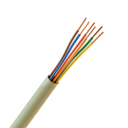 Cabo Manga 6X26 Awg Sem Blindagem Verde/Palha - INSTRUFIBER