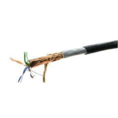 Cabo de Rede Dupla Capa Blindado Externo Cat5e SFTP - INSTRUFIBER