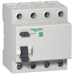 INTERRUPTOR DIFERENCIAL EZ9 4P 80A 30MA - INSTRUFIBER