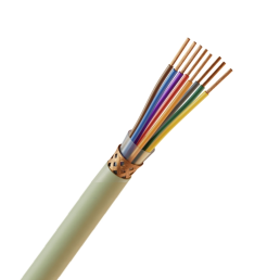 Cabo Manga 8X22 Awg Blindado Malha de Cobre Verde/Palha - INSTRUFIBER