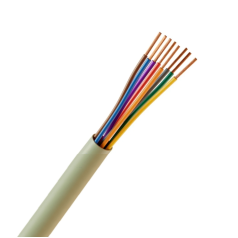 Cabo Manga 8X22 Awg Sem Blindagem Verde/Palha - INSTRUFIBER