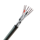 Cabo AFD 2px22 Awg Blindagem Individual em Fita Aluminizada + Dreno Preto - INSTRUFIBER