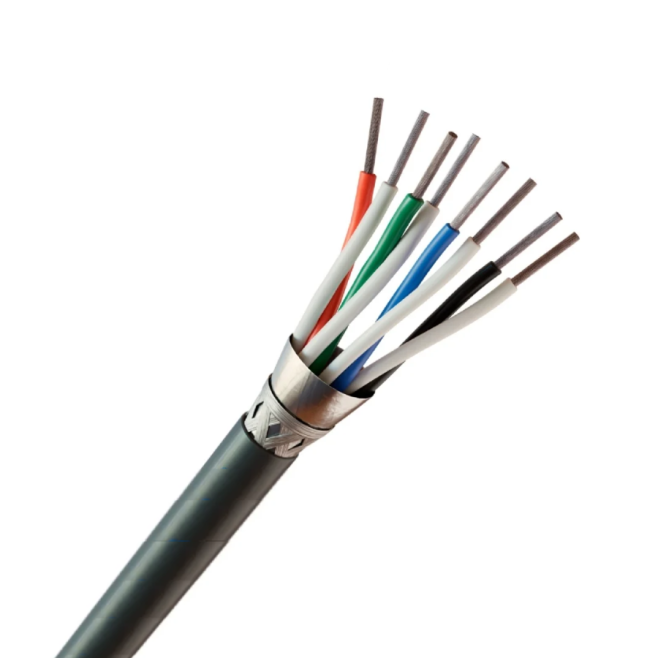 Cabo AFS 4px22 Awg Blindagem em Fita Aluminizada + Malha de Cobre Estanhado Preto - INSTRUFIBER