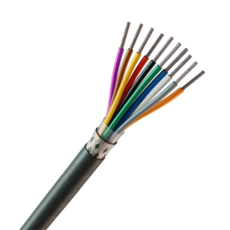 Cabo AFT 10x18 Awg Blindado em Malha de Cobre Estanhado Preto - INSTRUFIBER