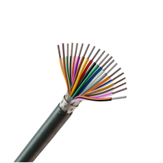 Cabo AFT 20x18 Awg Blindado em Malha de Cobre Estanhado Preto - INSTRUFIBER