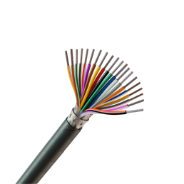 Cabo AFT 20x18 Awg Blindado em Malha de Cobre Estanhado Preto - INSTRUFIBER