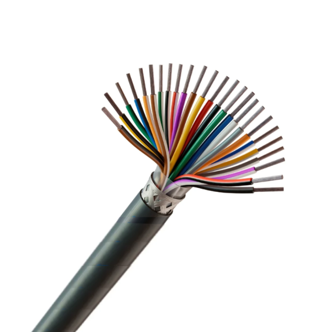 Cabo AFT 25x20 Awg Blindado em Malha de Cobre Estanhado Preto - INSTRUFIBER