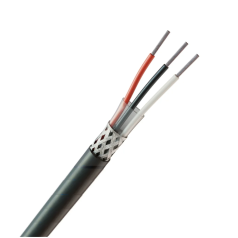 Cabo AFT 3x20 Awg Blindado em Malha de Cobre Estanhado Preto - INSTRUFIBER