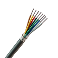 Cabo AFT 8x26 Awg Blindado em Malha de Cobre Estanhado Preto - INSTRUFIBER