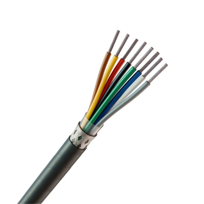 Cabo AFT 8x18 Awg Blindado em Malha de Cobre Estanhado Preto - INSTRUFIBER