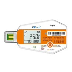 LOGET1 DATALOGGER TEMPERATURA (-30 A 70°C) DESCARTÁVEL 16000 LEITURAS CONEXÃO USB DIRETA - INSTRUFIBER