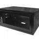 Mini Rack 5Ux470mm de Parede Padrão 19" Para Cabeamento Estruturado Automação e CFTV - Preto - INSTRUFIBER