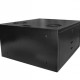 Mini Rack 5Ux570mm de Parede Padrão 19" Para Cabeamento Estruturado Automação e CFTV - Preto - INSTRUFIBER