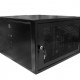 Mini Rack 6Ux570mm de Parede Padrão 19" Para Cabeamento Estruturado Automação e CFTV - Preto - INSTRUFIBER