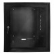 Mini Rack De Parede 19" 12U x 570mm Com 2 Planos - Preto - INSTRUFIBER